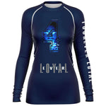 WOMEN'S FOUREVER LOYAL RASH GUARD (Navy)