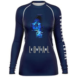 WOMEN'S FOUREVER LOYAL RASH GUARD (Navy)