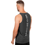 MEN'S YOUR HEALTH IS YOUR WEALTH TANK TOP (Gray)