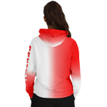 C4 PULLOVER HOODIE (RED & WHITE)