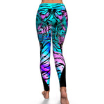 WOMEN'S NEON TIGER LEGGINGS