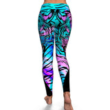 WOMEN'S NEON TIGER LEGGINGS