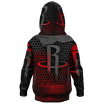 YOUTH CUSTOM HOUSTON ROCKETS HOODIE
