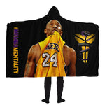 MAMBA MENTALITY HOODED BLANKET (Black)