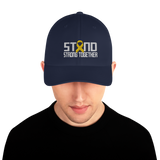 STAND STRONG TOGETHER FLEX FIT HAT (Yellow Ribbon)