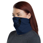 SKULL NECK GAITER (Navy / Black)