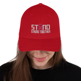 STAND STRONG TOGETHER FLEX FIT HAT (Pink Ribbon)