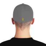 STAND STRONG TOGETHER FLEX FIT HAT (Yellow Ribbon)