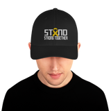 STAND STRONG TOGETHER FLEX FIT HAT (Yellow Ribbon)