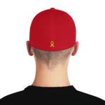 STAND STRONG TOGETHER FLEX FIT HAT (Yellow Ribbon)
