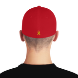 STAND STRONG TOGETHER FLEX FIT HAT (Yellow Ribbon)