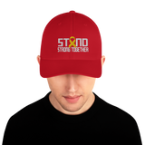 STAND STRONG TOGETHER FLEX FIT HAT (Yellow Ribbon)