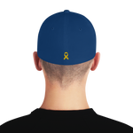 STAND STRONG TOGETHER FLEX FIT HAT (Yellow Ribbon)