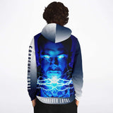 FOUREVER LOYAL HOODIE (Navy - White)