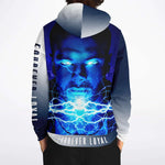 FOUREVER LOYAL HOODIE (Navy - White)