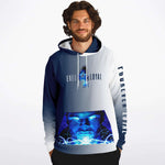 FOUREVER LOYAL HOODIE (Navy - White)
