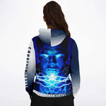 FOUREVER LOYAL HOODIE (Navy - White)