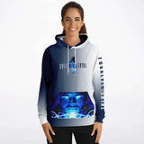 FOUREVER LOYAL HOODIE (Navy - White)