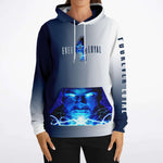 FOUREVER LOYAL HOODIE (Navy - White)